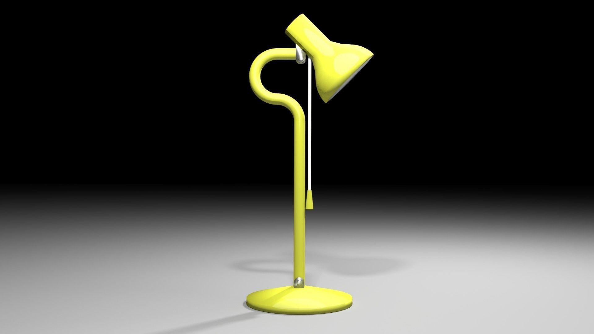 Gooseneck Lamp 1 3D model_1