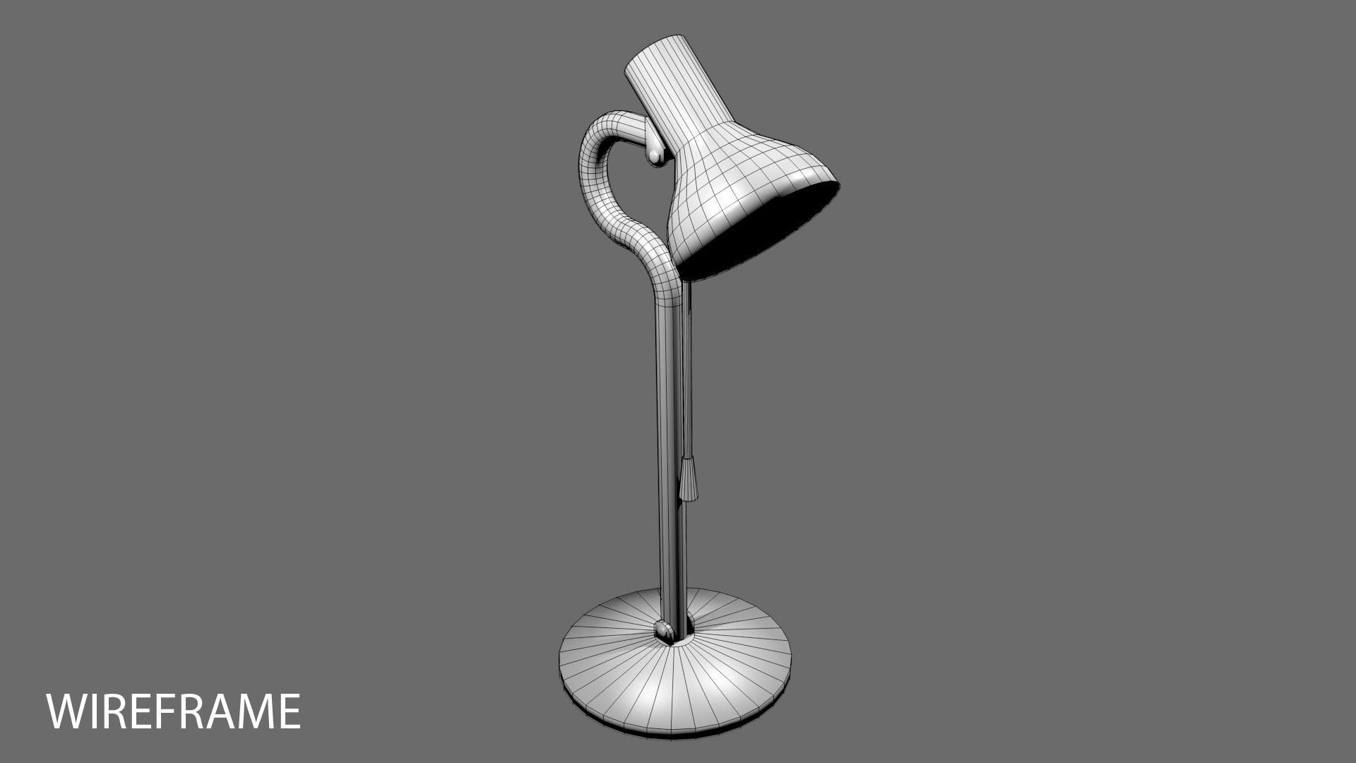 Gooseneck Lamp 1 3D model_3