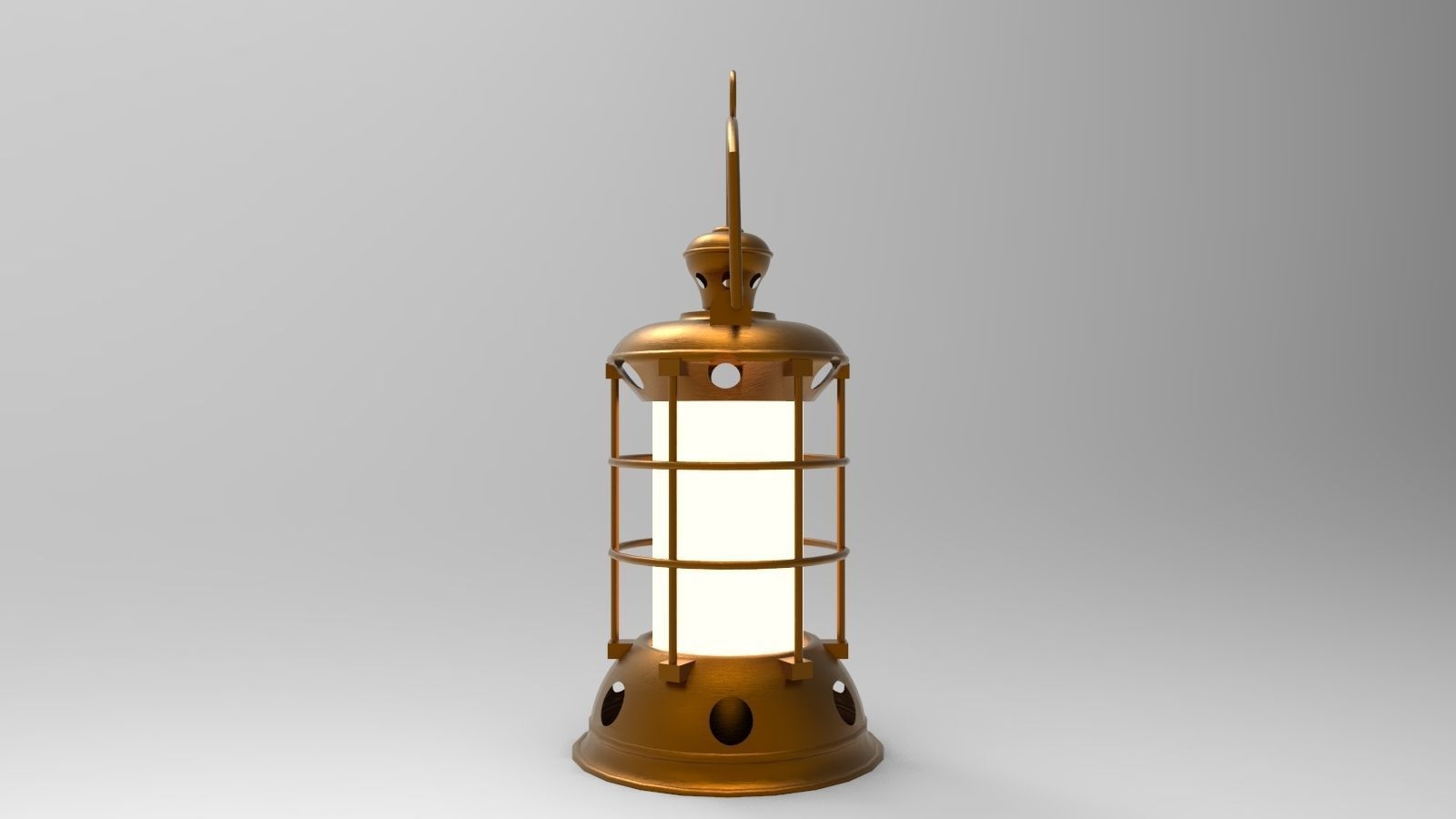 lantern B brass 3D model_2
