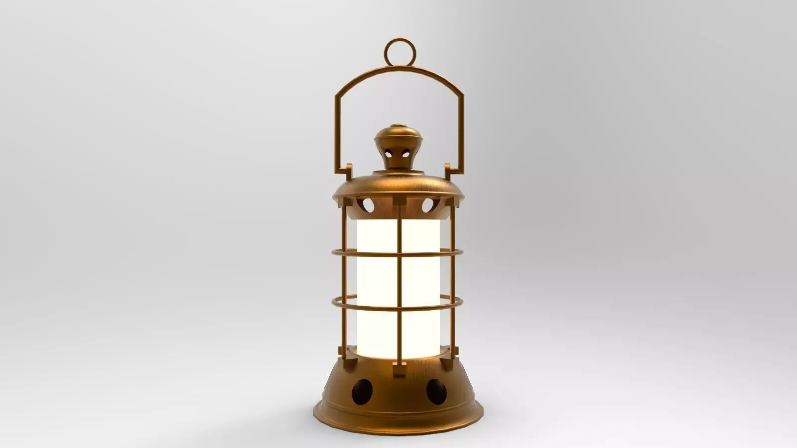 lantern B brass 3D model_0