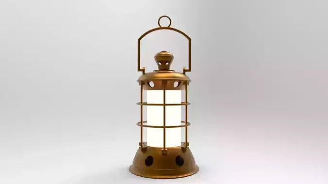 lantern B brass