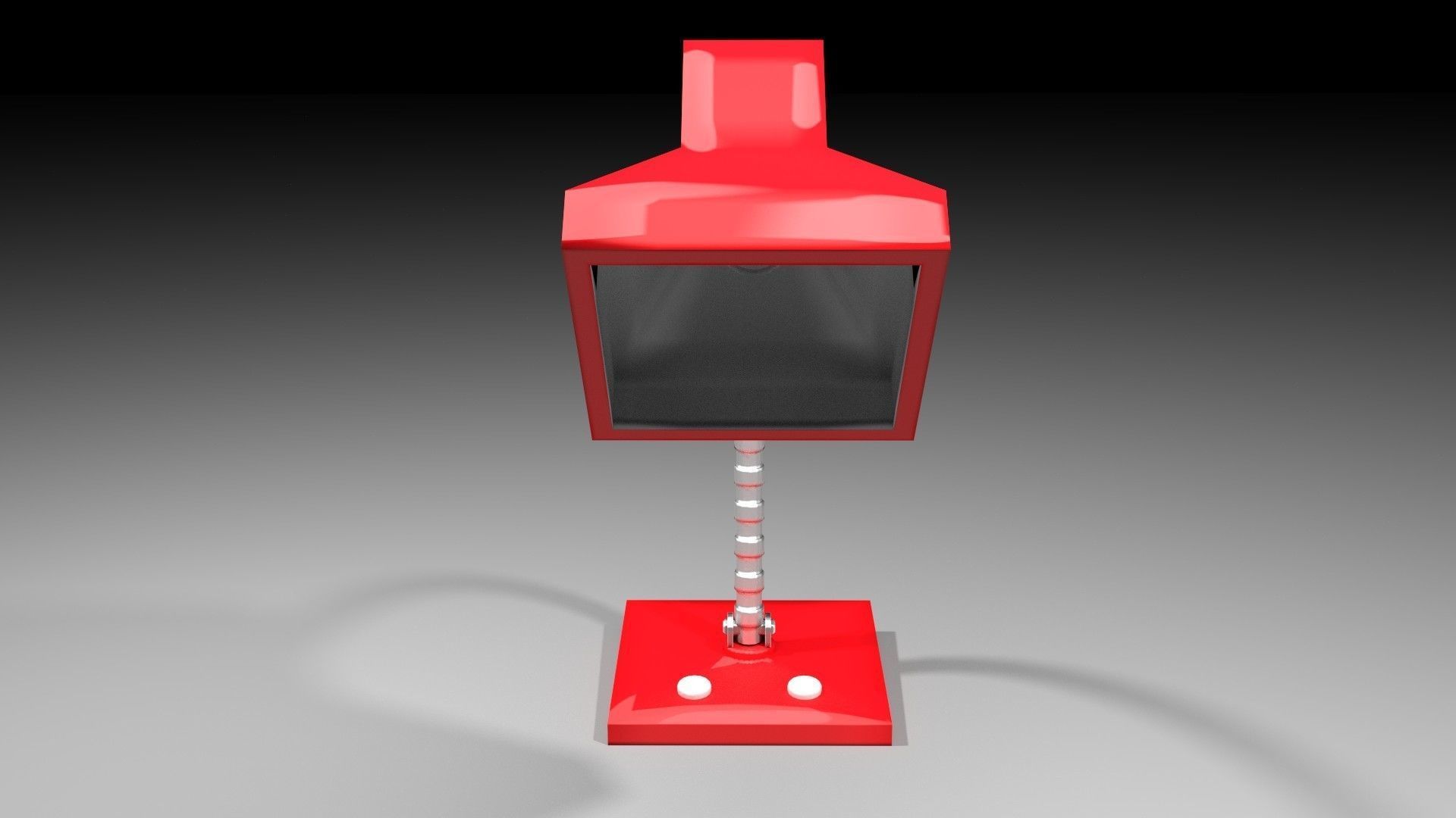 Gooseneck Lamp 3 3D model_2