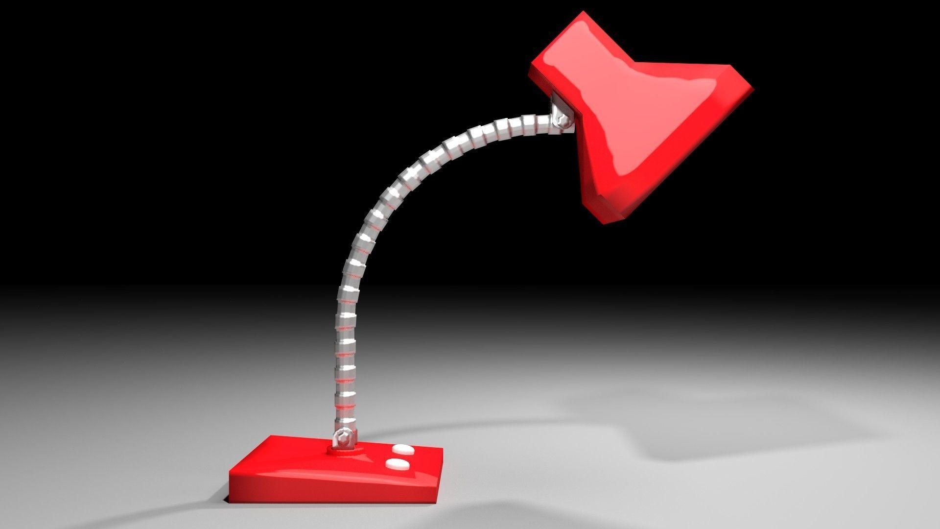 Gooseneck Lamp 3 3D model_1