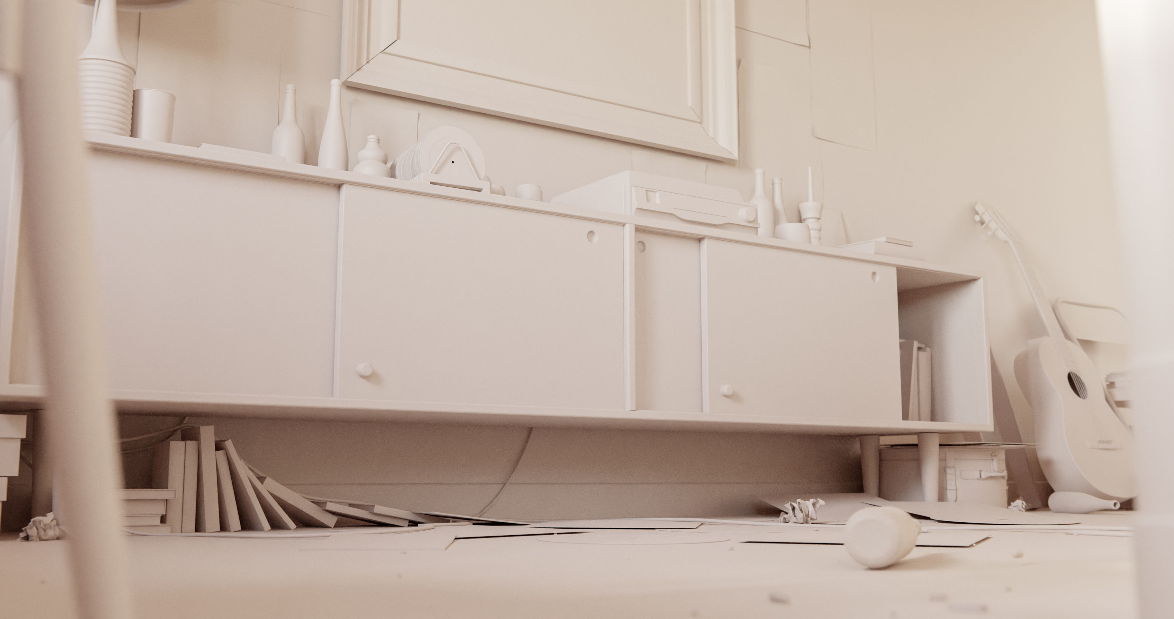 Queens Gambit - Social Scene 3D model_13