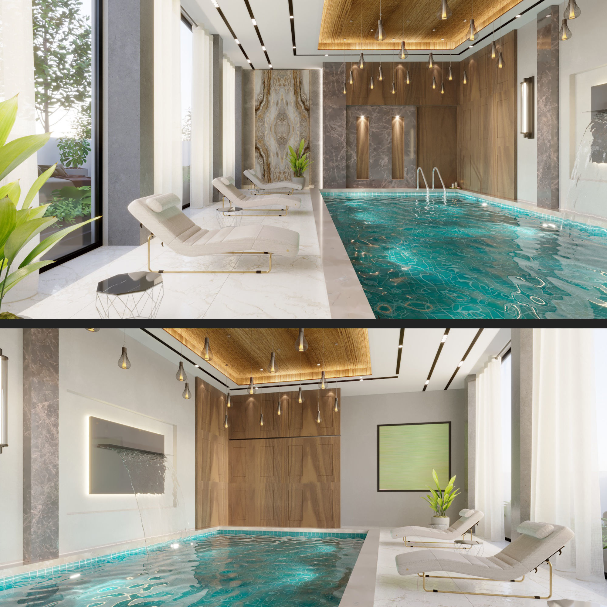 CONTEMPORARY POOL   3D model_3