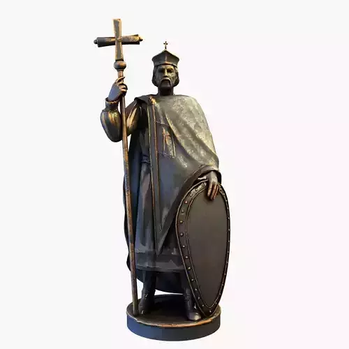 Statue Crusader