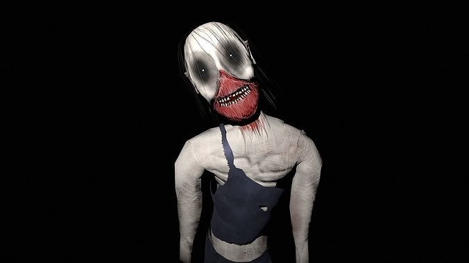 Maria Low-poly 3D model