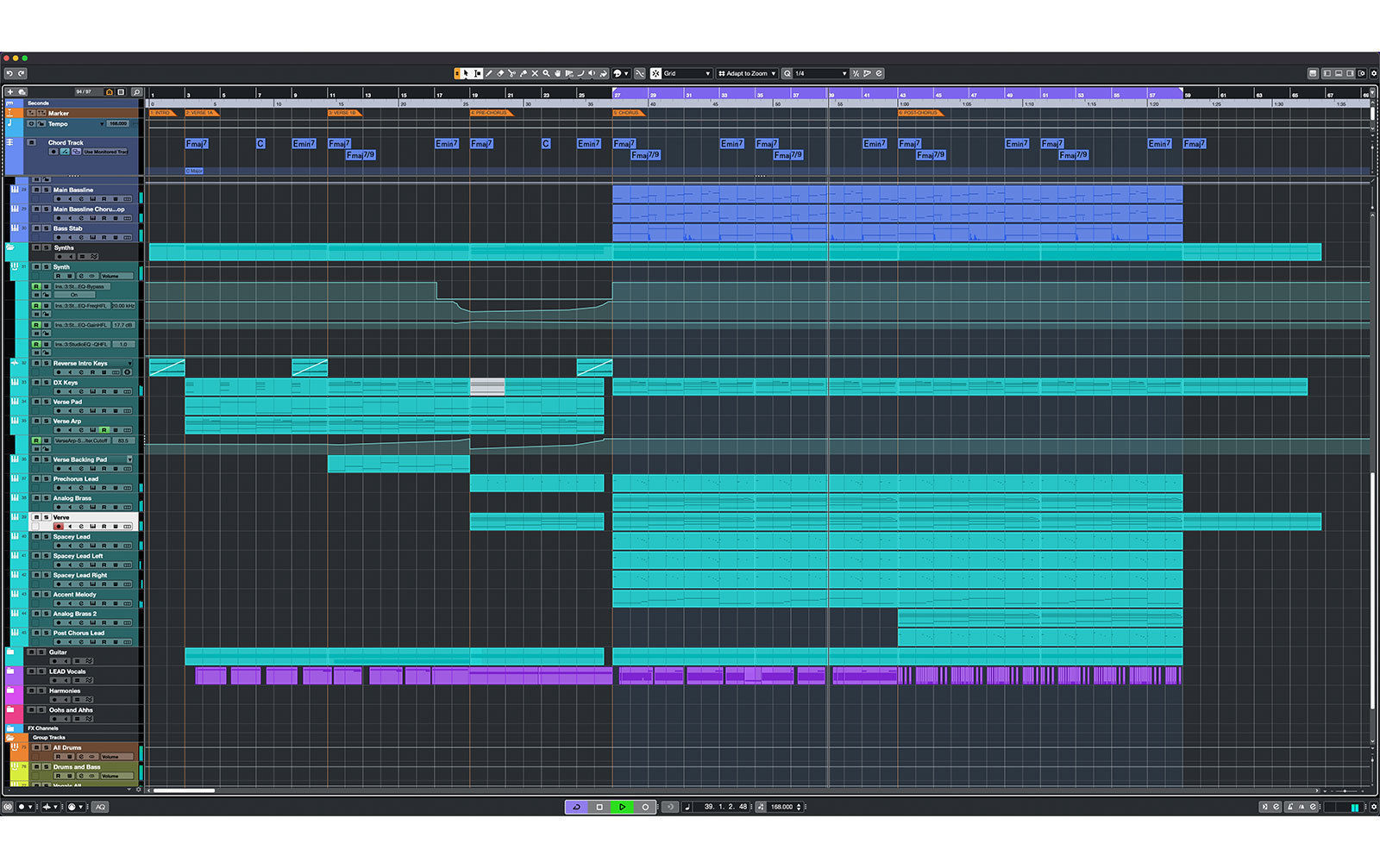 Music Recording Studio  3D model_14