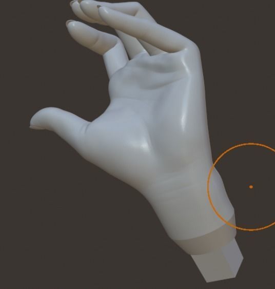 Girl on bench 3D print model_5