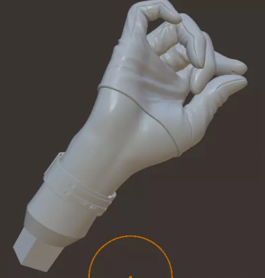 Girl on bench 3D print model_0