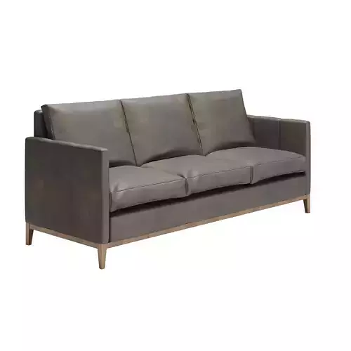 Hartwell Leather Reversible Sectional 3D model