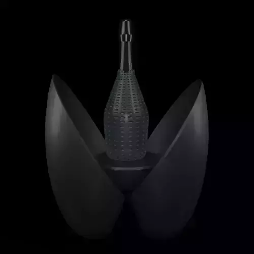 Bottle bird Free low-poly 3D model