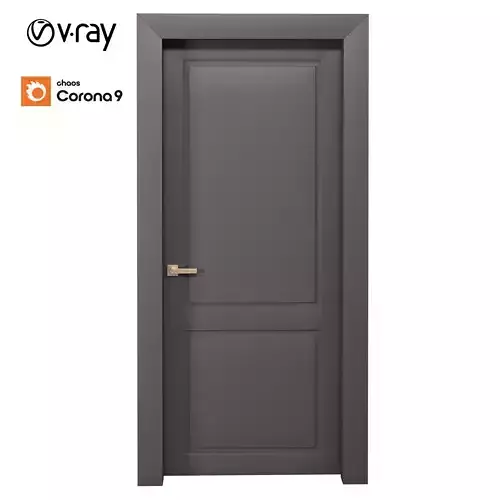 door002 vray interior door