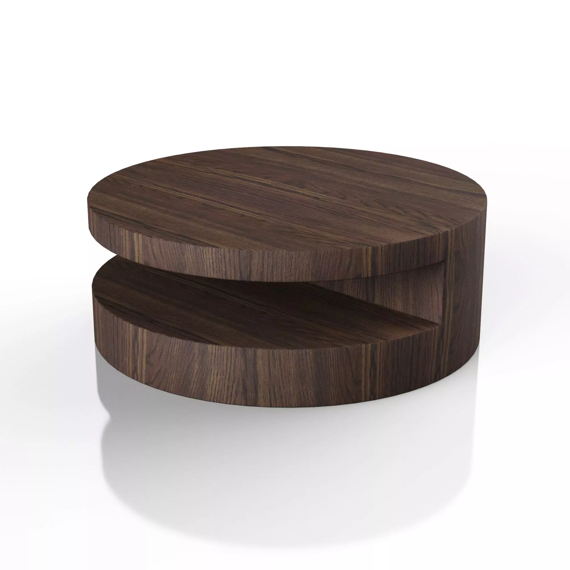 Weston Round Coffee Table 3D model_0