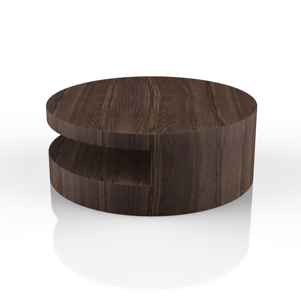 Weston Round Coffee Table 3D model_4