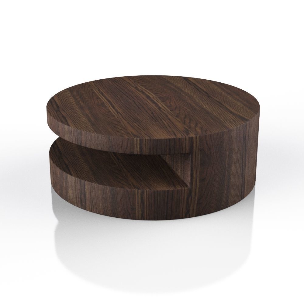 Weston Round Coffee Table 3D model_2
