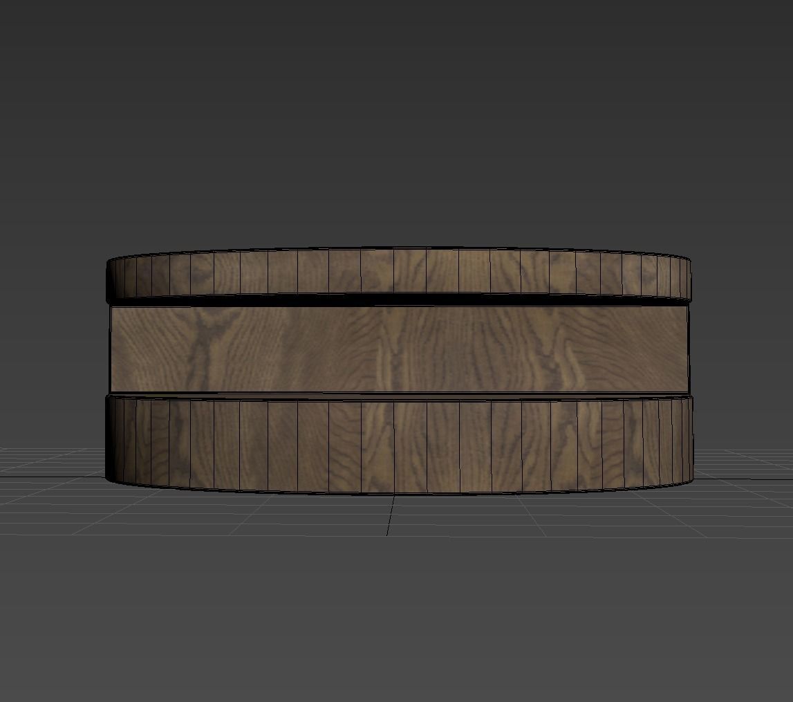 Weston Round Coffee Table 3D model_23