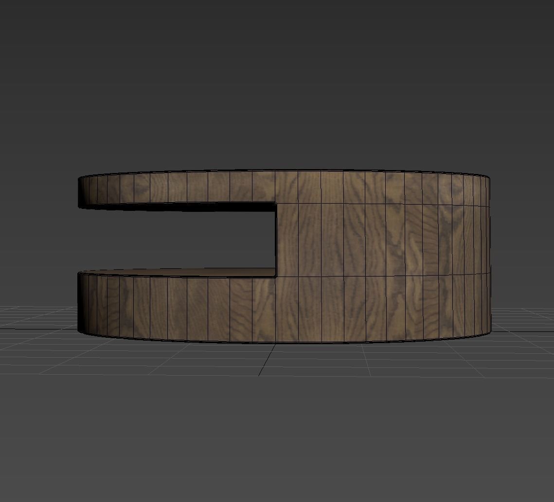 Weston Round Coffee Table 3D model_17