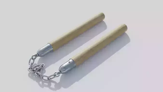 Nunchaku 3d  3D model