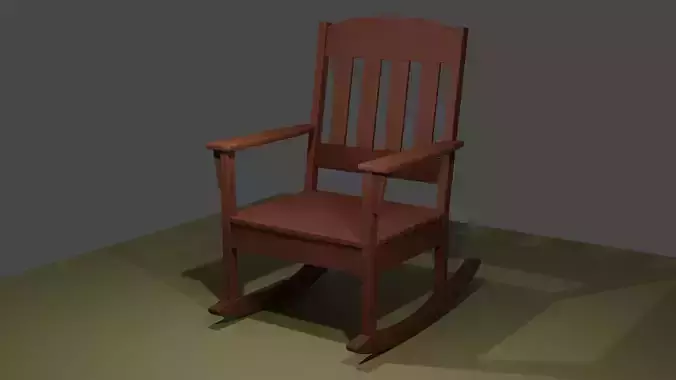 Wooden Rocking Chair