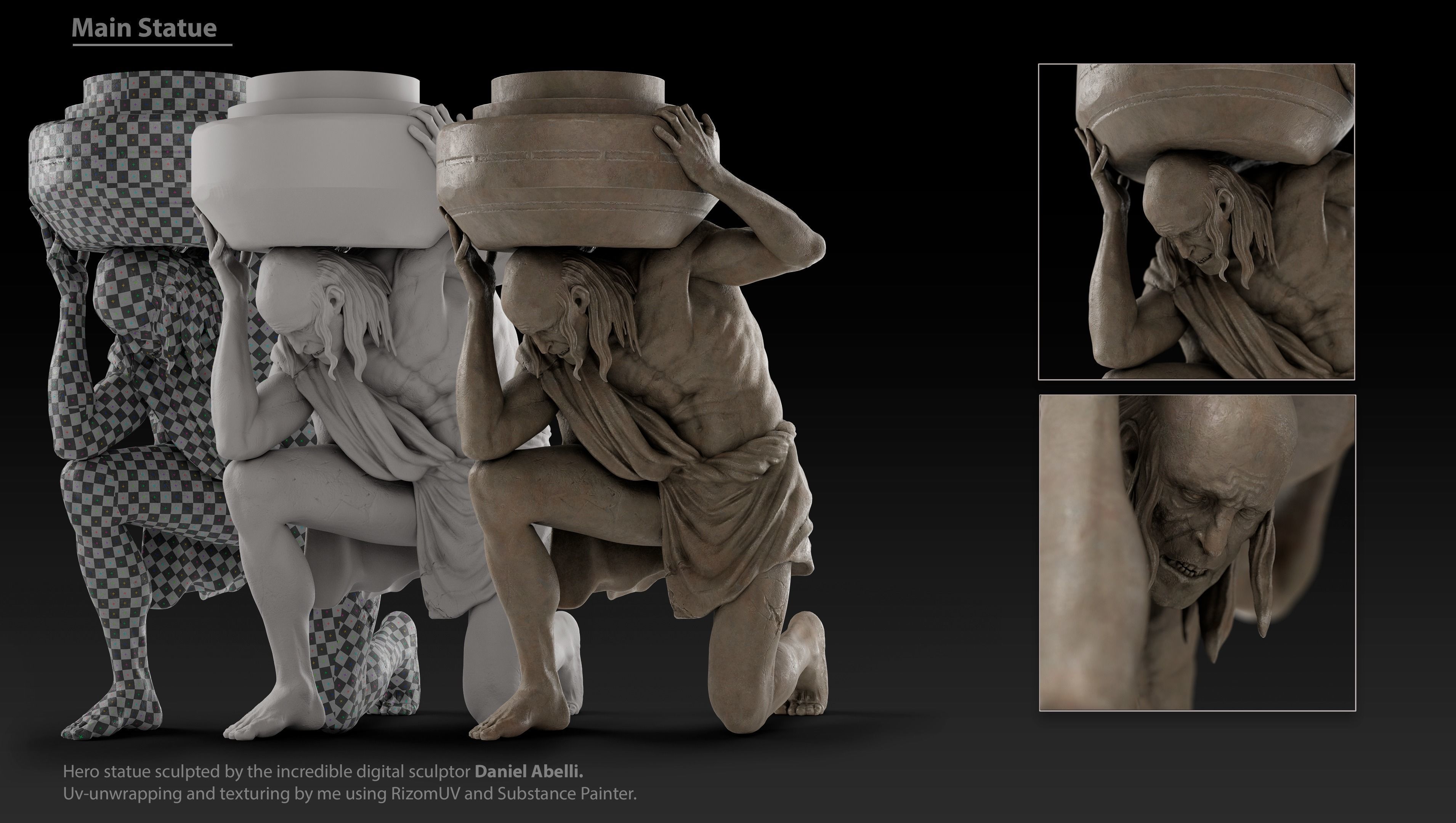 Abandoned Church - The Last of Us Environment Inspired 3D model_9