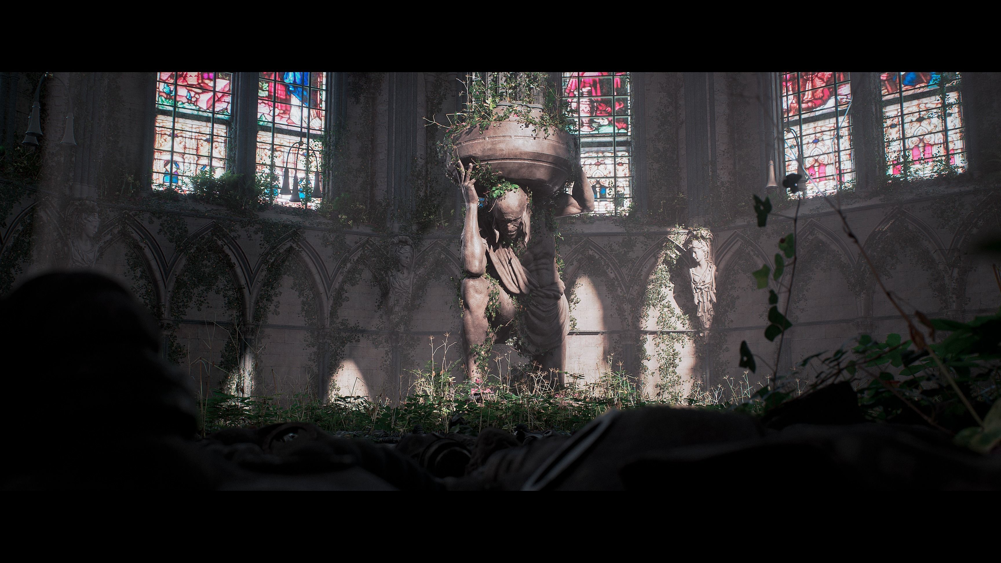 Abandoned Church - The Last of Us Environment Inspired 3D model_6