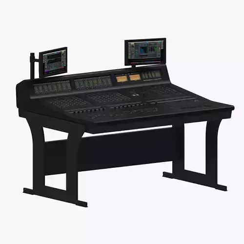 Professional mixer 3D model
