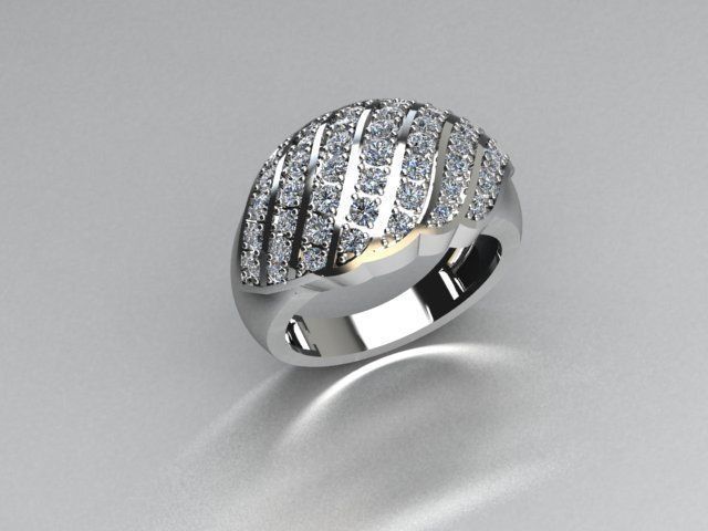 jewelry ring 3D print model_4