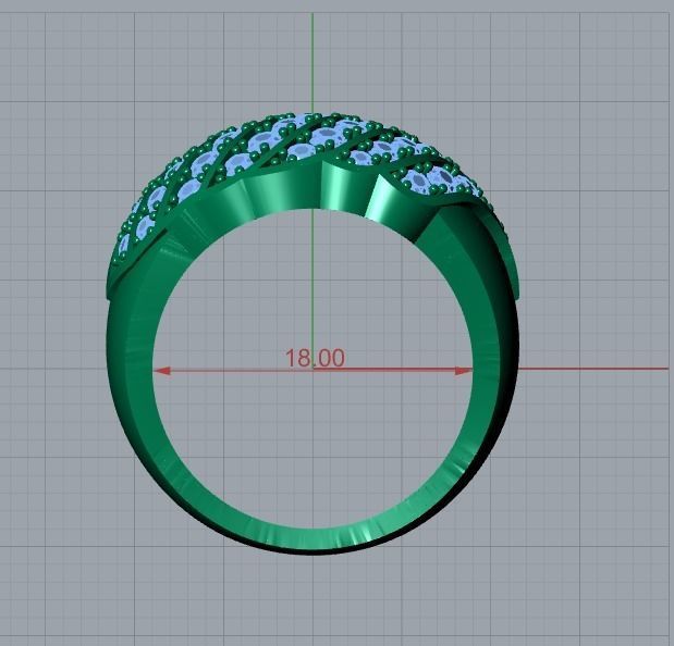 jewelry ring 3D print model_7