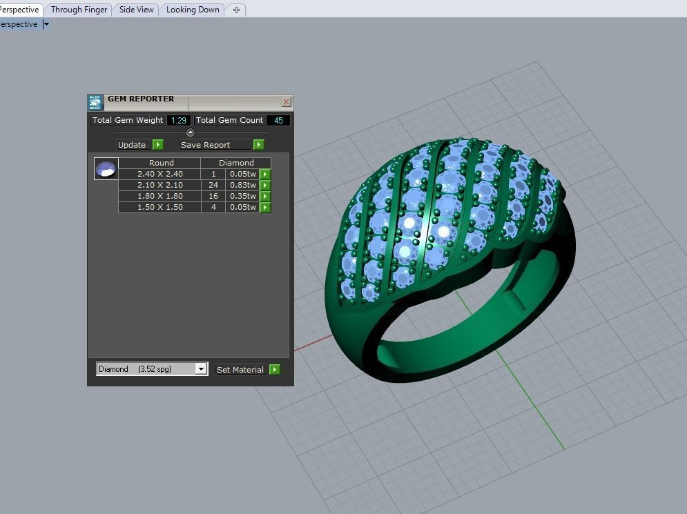 jewelry ring 3D print model_6