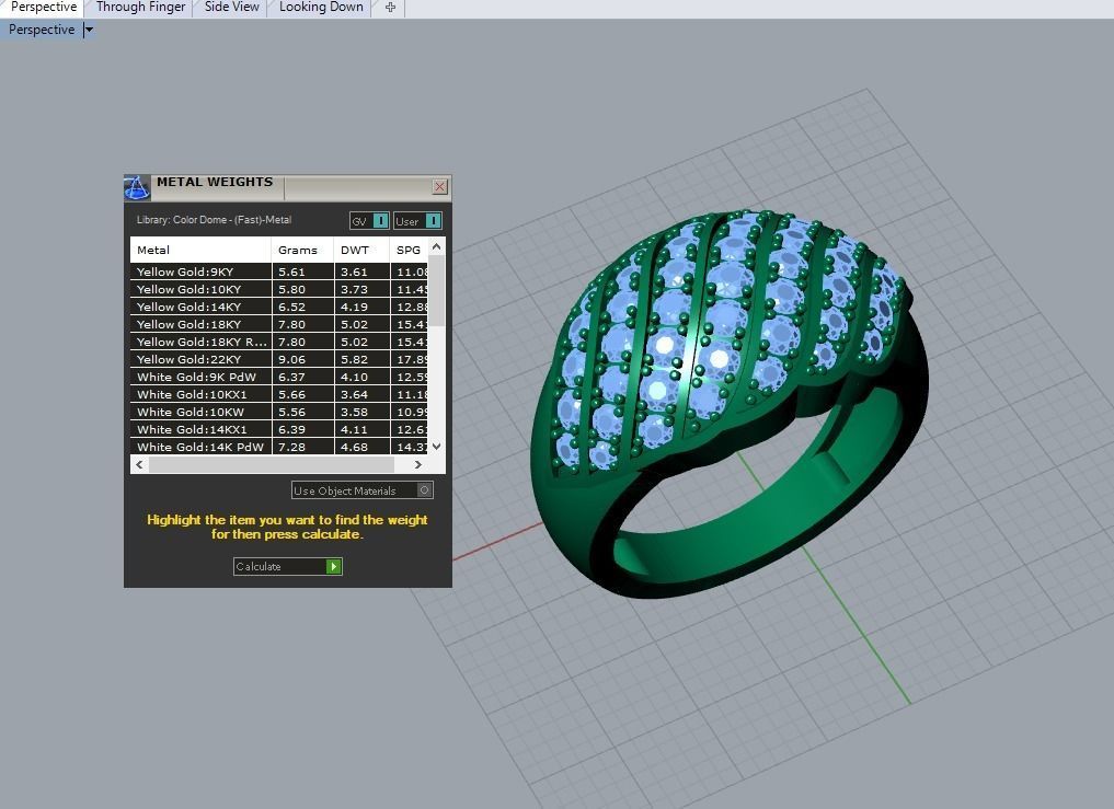 jewelry ring 3D print model_5