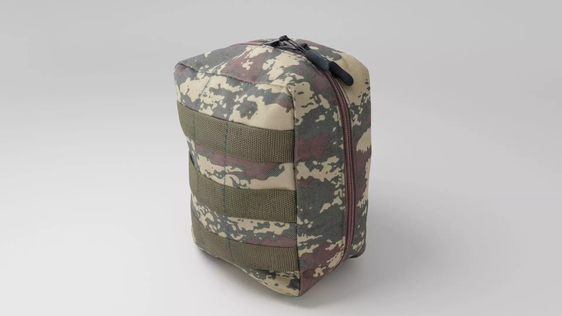 Military tactical medical first aid kit or Ammunition pouch 3D model_0
