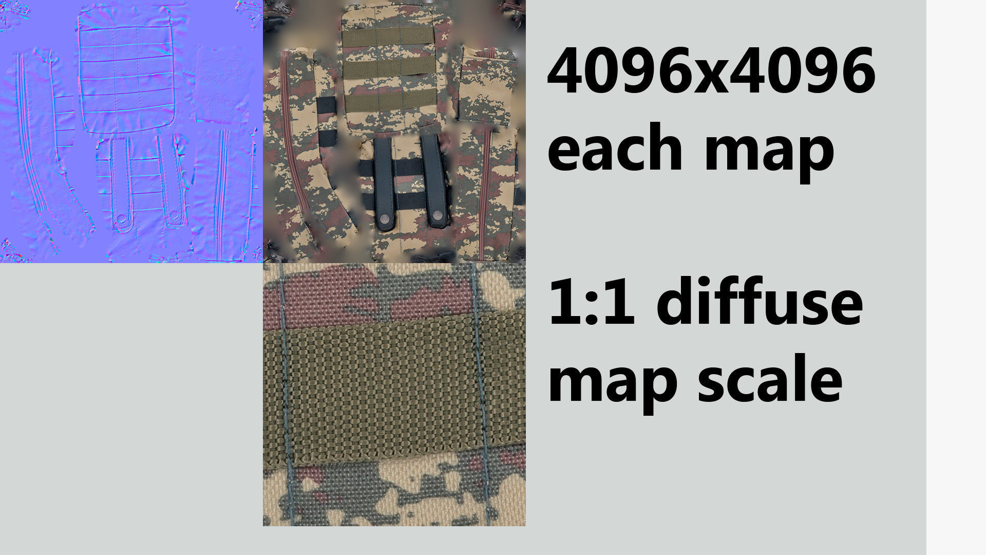 Military tactical medical first aid kit or Ammunition pouch 3D model_7