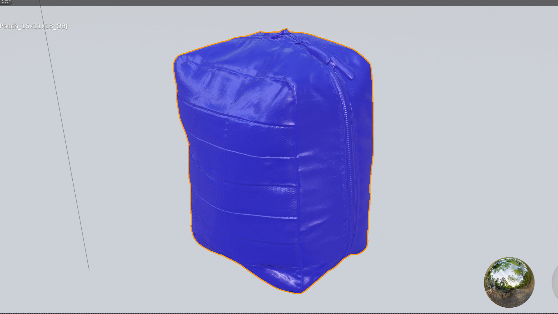 Military tactical medical first aid kit or Ammunition pouch 3D model_6