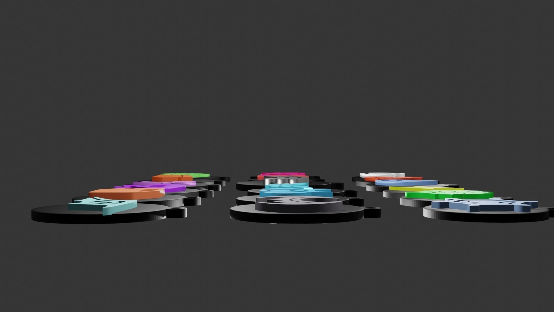 TYPES BADGES POKEMON Free 3D print model_3