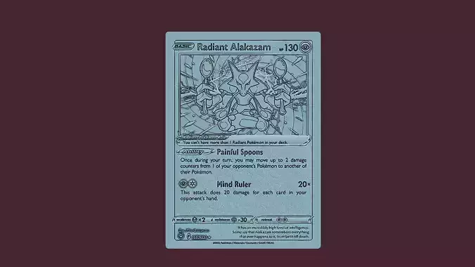 Alakazan Pokemon 3D print model
