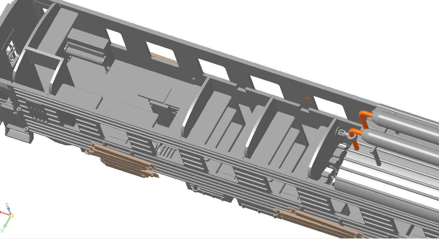 Locomotive wagon from Metro Exodus 3D print model_4