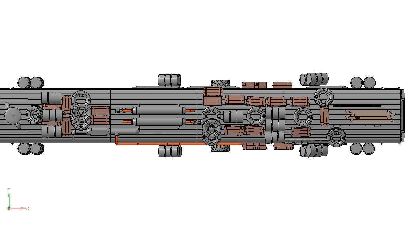 Locomotive wagon from Metro Exodus 3D print model_12
