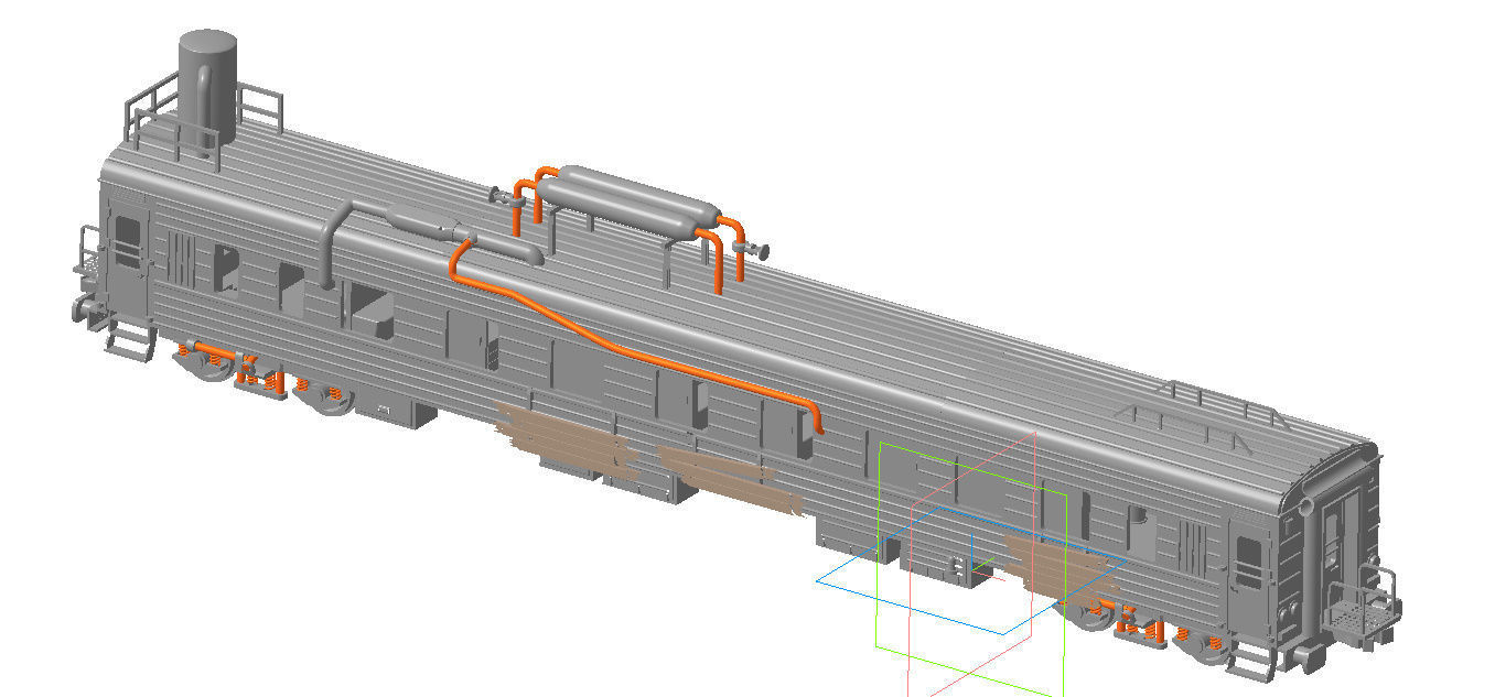 Locomotive wagon from Metro Exodus 3D print model_1