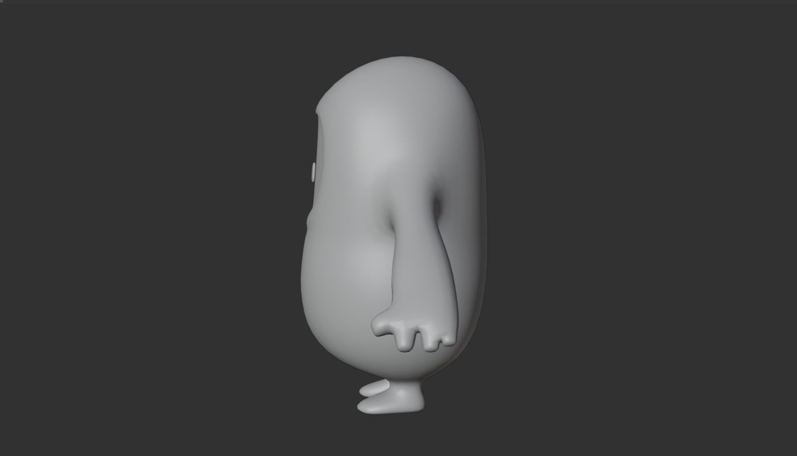 FallGuy 3d Model toy Low-poly 3D model_4