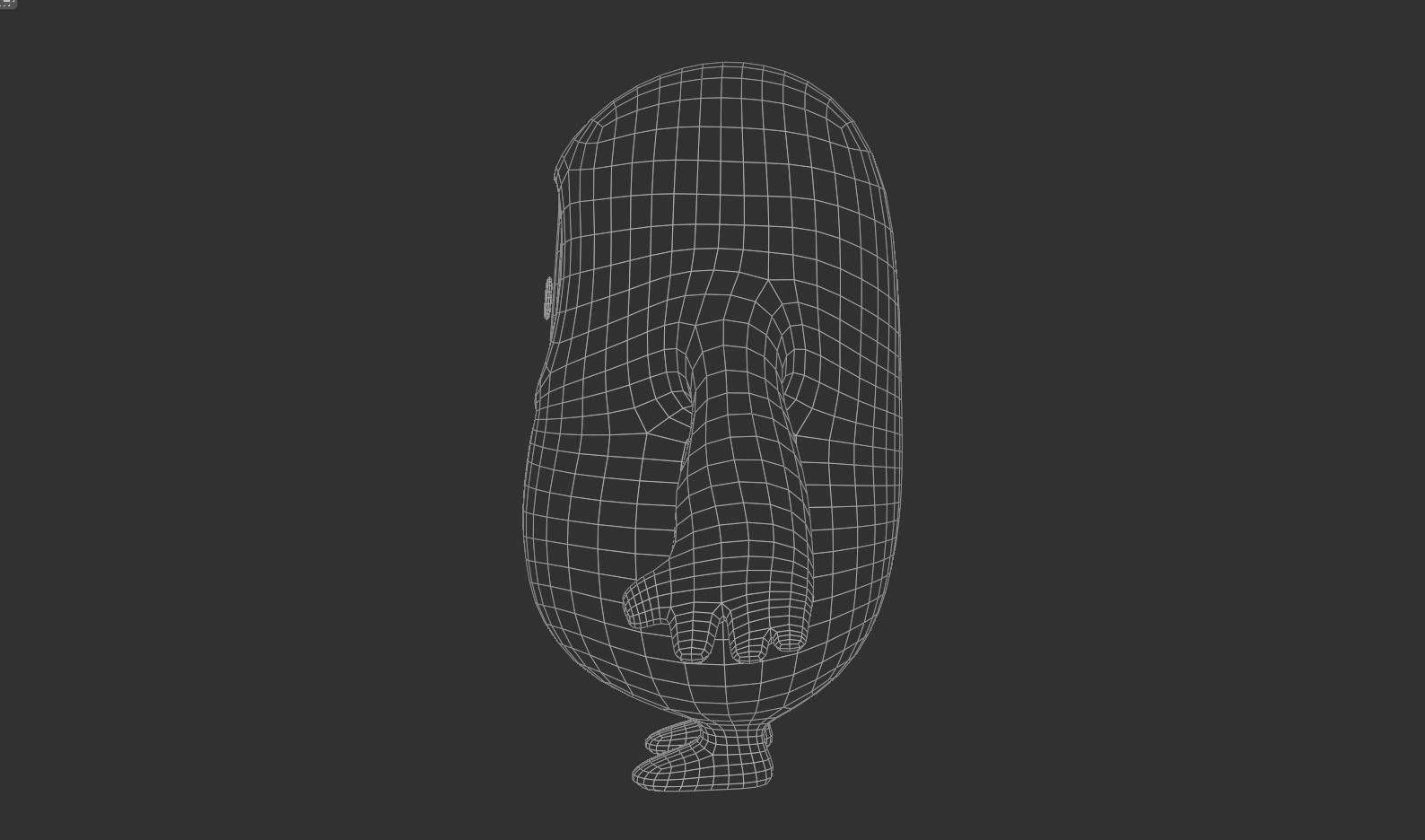 FallGuy 3d Model toy Low-poly 3D model_8