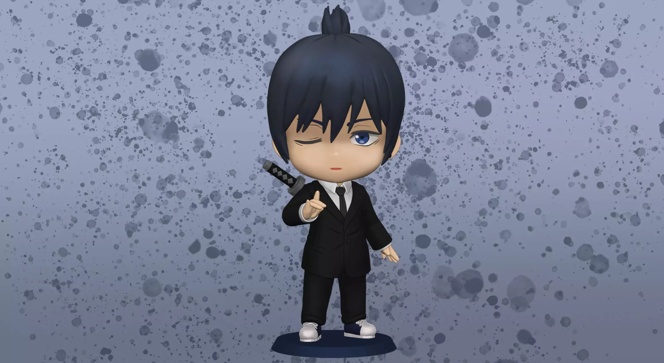 Aki Chainsaw man 3D print model_0