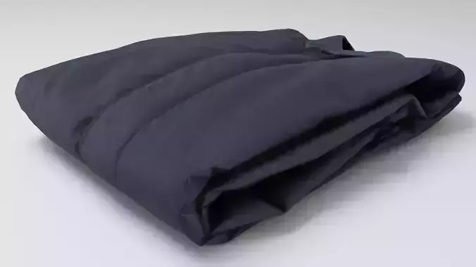 Black folded mens man jacket coat clothing wardrobe