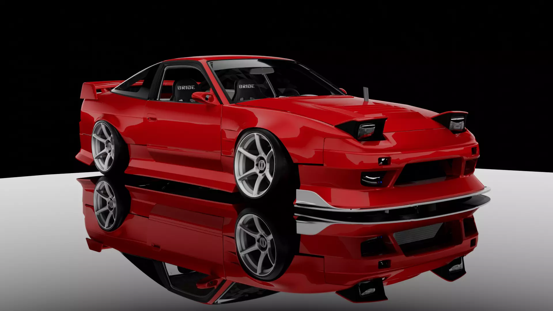 JDM drift car 180SX 3D model | CGTrader