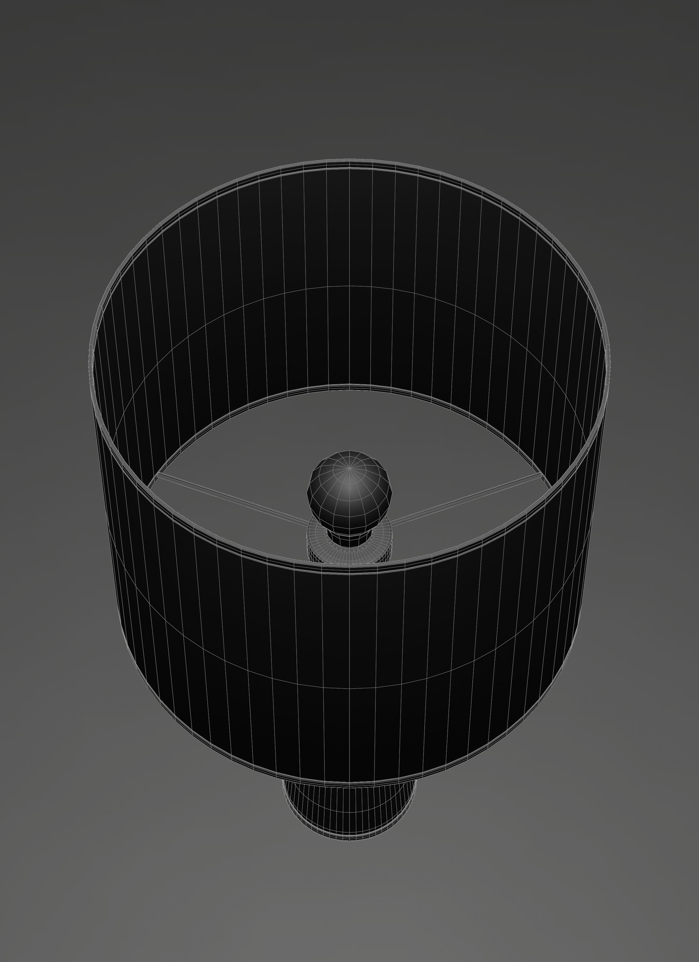 Modern Lamp 3D model_6