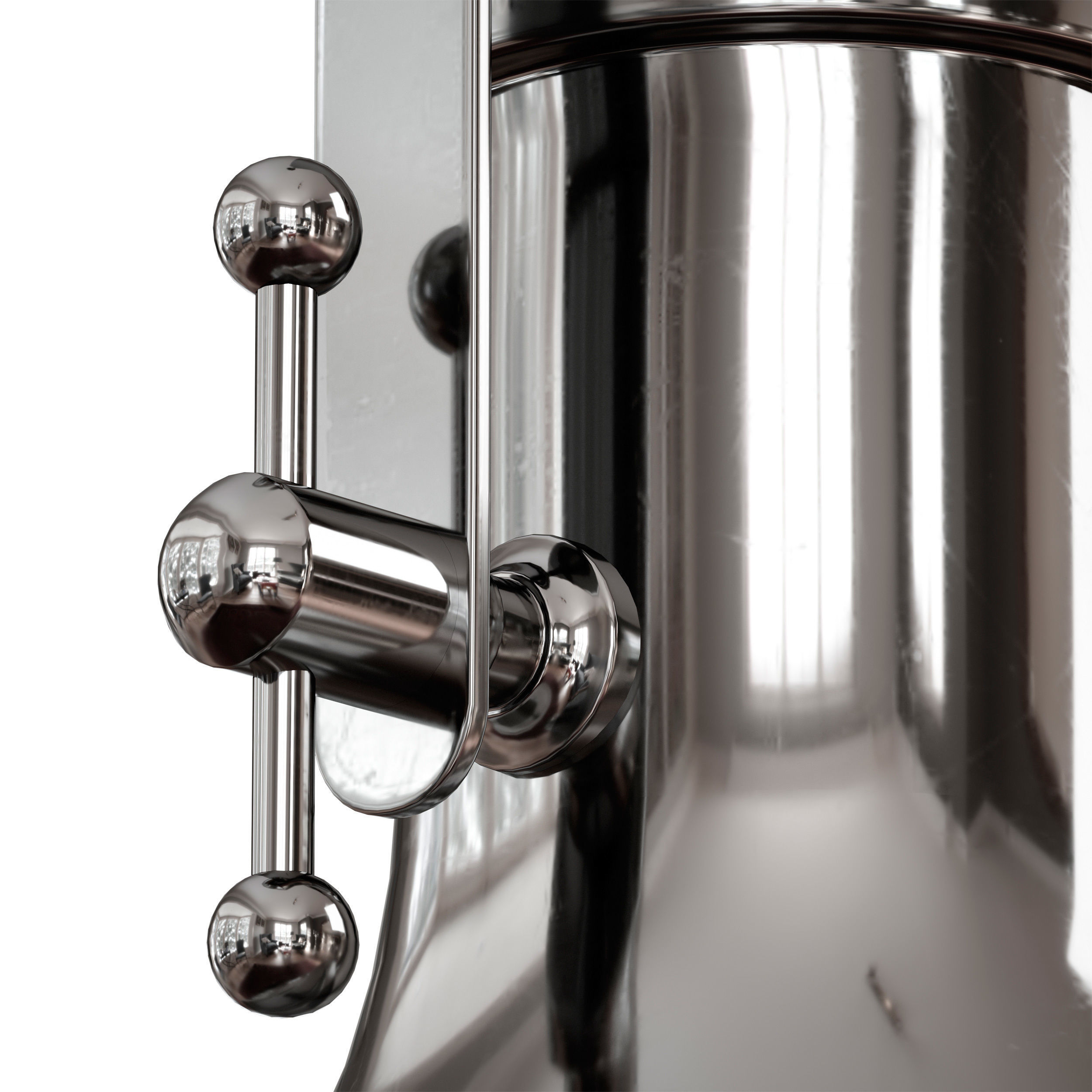 Chrome ceiling lamp Lussole Monsey GRLSP 9614 3D model_6