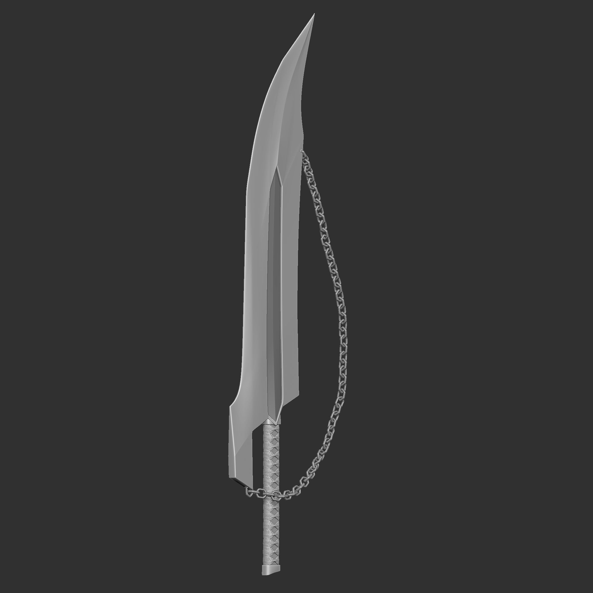 ICHIGO SWORD 11 collection of the true zanpakuto 3D print model_32