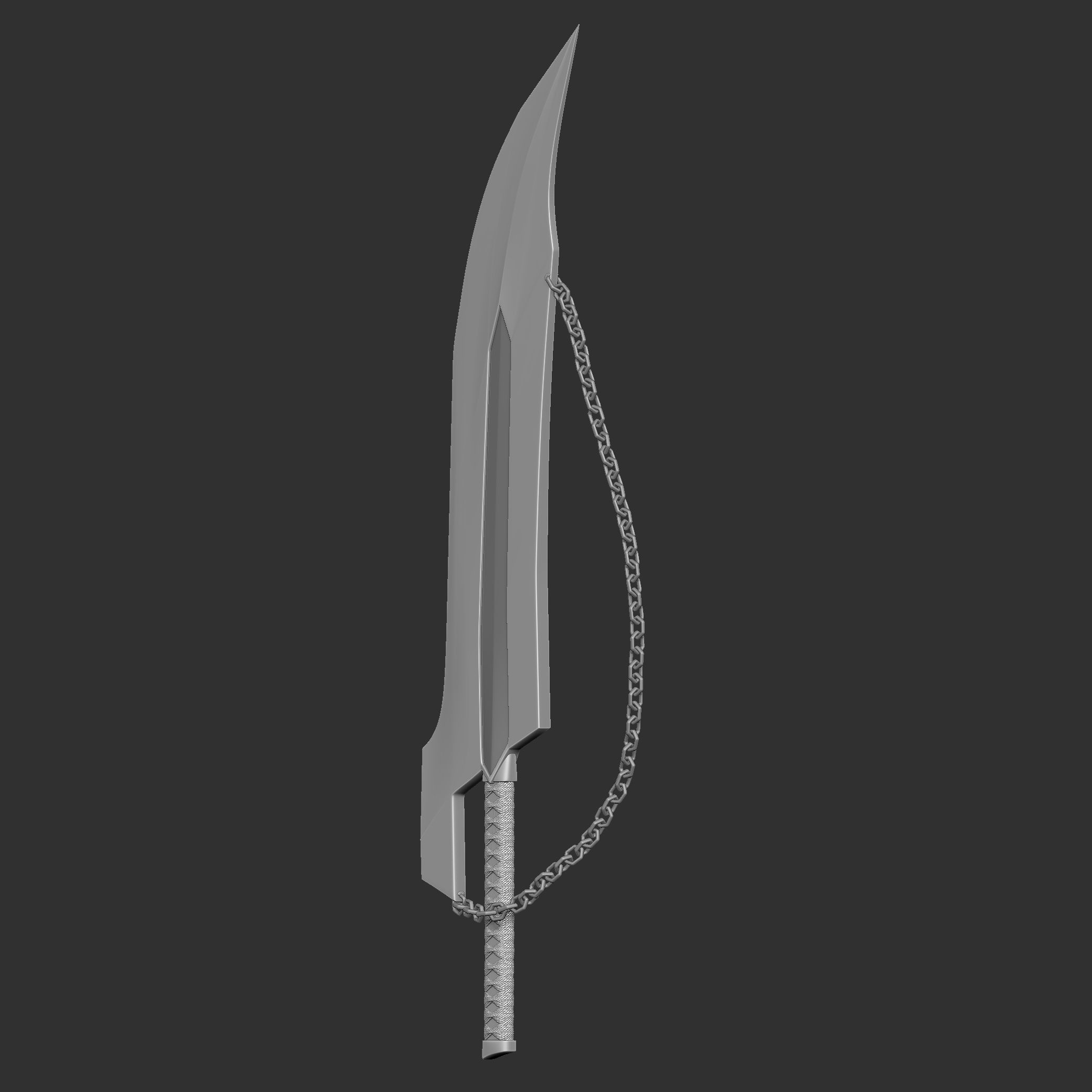 ICHIGO SWORD 11 collection of the true zanpakuto 3D print model_13