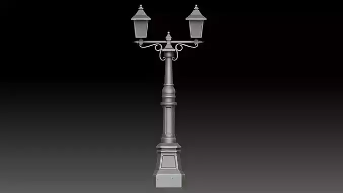 Stylized street light