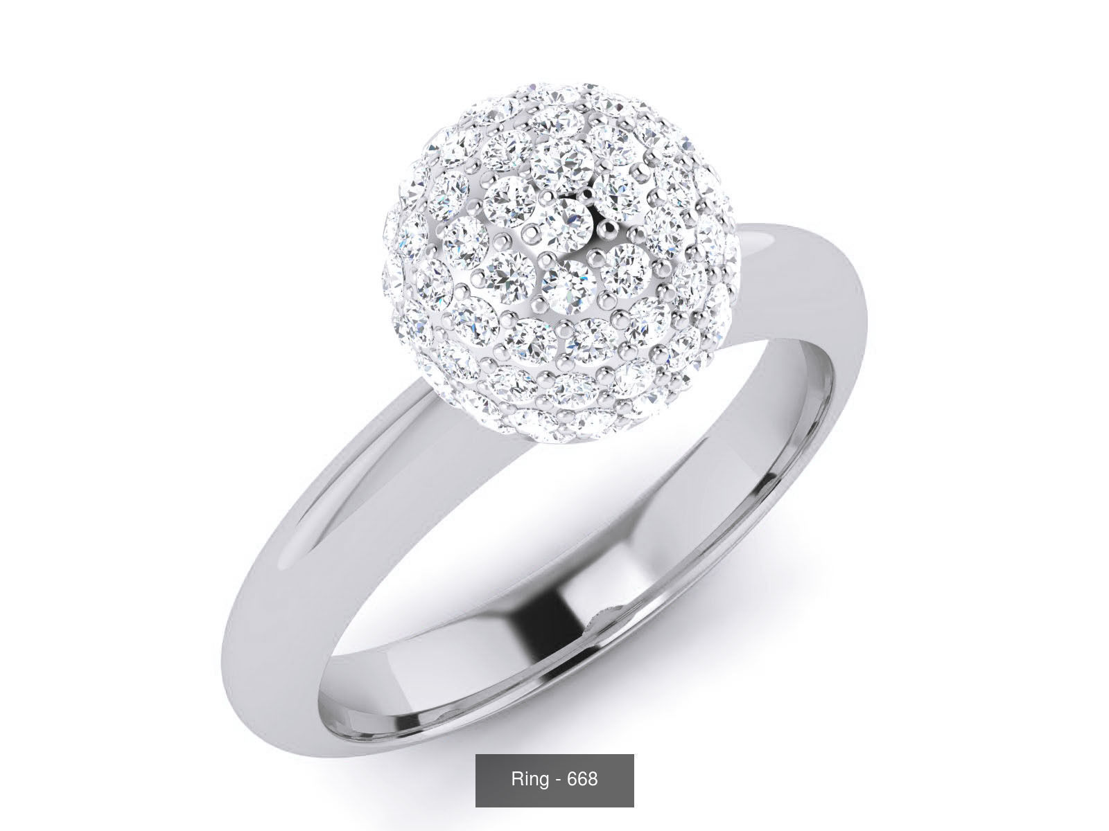 144 Solitaire Ring with 3dm render  details 3D Model Collection_115